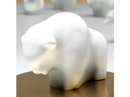 Seltmann Manufakturen Porcelánová figurka "Bizon"
