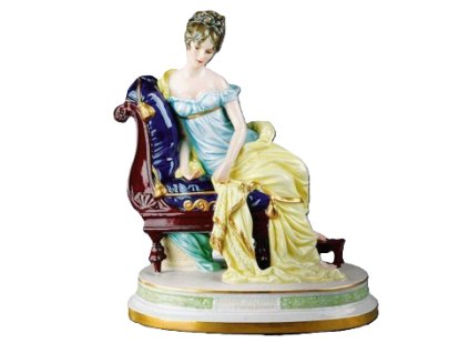 Screenshot 2025 04 01 at 10 36 13 Produkt Porcelánová soška Madame Récamier Aelteste Volkstedter luxurytable.cz