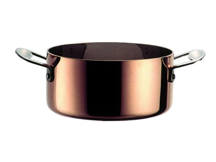 Měděný kastrol na indukci TOSCANA (Průměr (cm) 24)