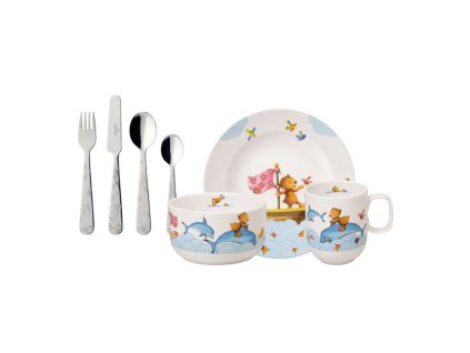 Sada 7 kusů HAPPY AS A BEAR, modrá  Villeroy & Boch