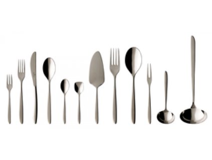 villeroy boch soft wave besteck 70 teilig mit suppenschoepfer