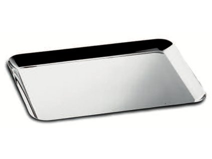 134791 obdelnikovy brouseny nerezovy podnos 23 x 13 cm
