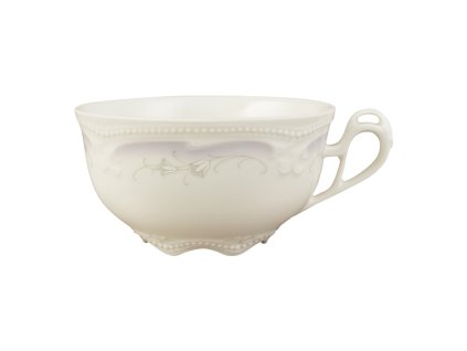 Rubin Cream Čajový šálek 0.21 ltr., Königlich Tettau