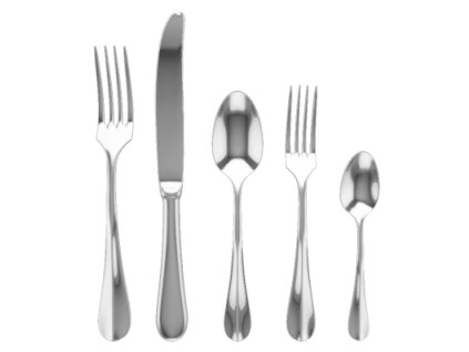 Jednotlivé příbory ROMA, lesklá (Jednotlivé kusy Naběračka na omáčky)