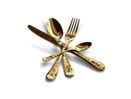 Jednotlivé příbory VENERE ORO, lesklá zlatá (Jednotlivé kusy Naběračka na omáčky)
