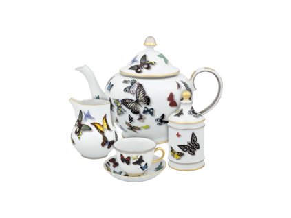0043182 us butterfly parade servico de cha 15 pcs