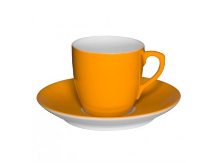 0003687 es colours chavena cafe com pires laranja claro 470