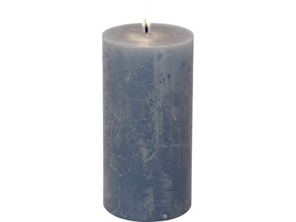 Svíčka 14 cm, modrá, IHR