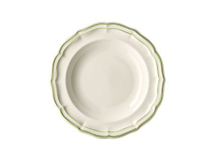 assiette creuse vert 1