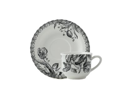tulipes noires tasse the
