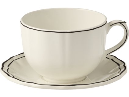 Gien FILET MANGANESE Velký podšálek