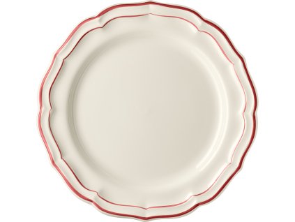 1830B4A422 Assiette plate extra 26,5 rouge