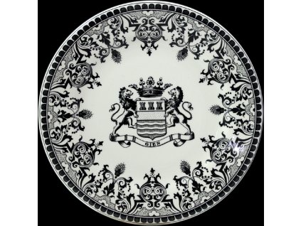 Gien LES DEPAREILLEES Sada dezertních talířů 4 kusy BLASON