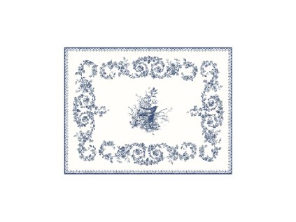 Servírovací podnos 36 x 28 cm LES DEPAREILLEES BLEU  Gien