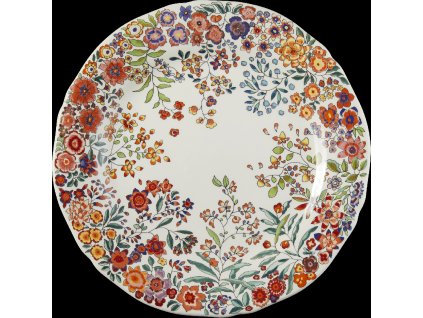 1855ADES26 ASSIETTE DESSERT POESIE
