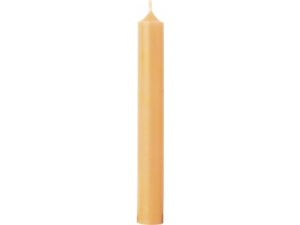 IHR mandarinkově oranžová cylindrická svíčka 18 cm