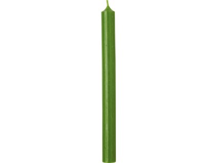 IHR trávově zelená cylindrická svíčka 25 cm