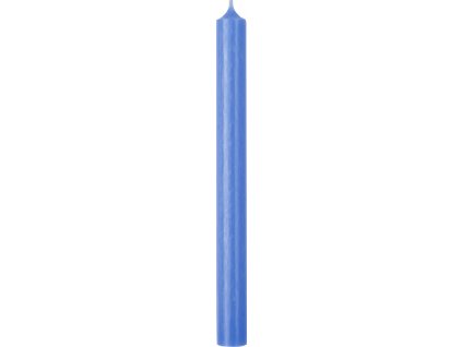 IHR oceánsky modrá cylindrická svíčka 25 cm
