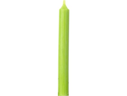 Svíčka 11 cm, trávově zelená, IHR