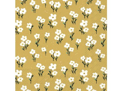 IHR ALL ABOUT YELLOW 2 yellow velké ubrousky 33x33 cm