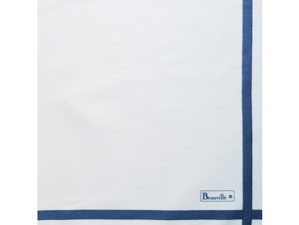 Bicolore bílý ubrousek 52x52 cm, Beauvillé