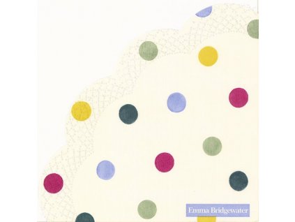 IHR POLKA DOT kulaté ubrousky 34 cm