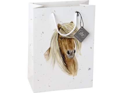 IHR FARMFRIENDS "HORSE" papírová dárková taška 20x10x27.5 cm