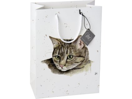 Dárková taška, papír 20x10x27.5 cm FARMFRIENDS "CAT" IHR