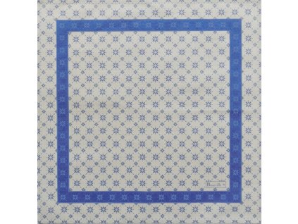 Beauvillé LUNÉVILLE modrý ubrousek 50x50 cm