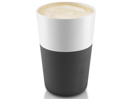Šálek na Caffé Latté černý sada 2 kusů  Eva Solo