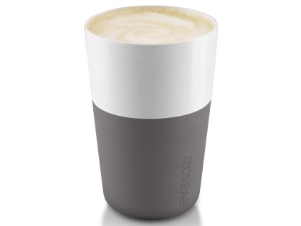 Šálek na Caffé Latté šedý sada 2 kusů  Eva Solo