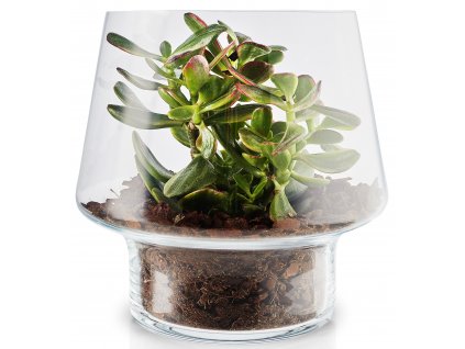 Eva Solo Succulent skleněná váza Ø21cm