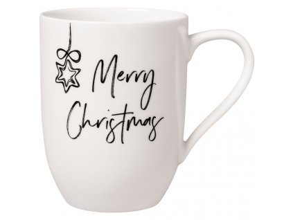 Villeroy & Boch STATEMENT Hrnek 0.37 ltr. MERRY CHRISTMAS