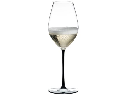 Riedel Fatto a Mano CHAMPAGNE WINE GLASS BLACK