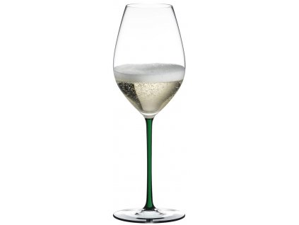 Riedel Fatto a Mano CHAMPAGNE WINE GLASS GREEN