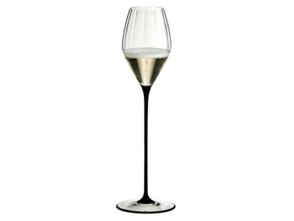 Sklenice na šampaňské HIGH PERFORMANCE černá  Riedel