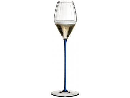 Riedel High Performance CHAMPAGNE GLASS DARK BLUE