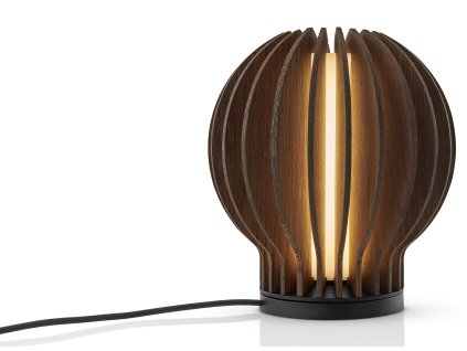 Eva Solo Radiant round LED lamp Smoked oak