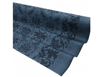 Beauvillé TOPKAPI tmavě modrý metrový textil šíře 170 cm