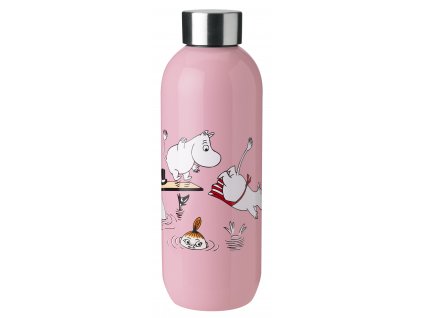 Stelton Keep Cool drinking bottle 0.75 l. Moomin swim
