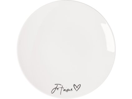 Villeroy & Boch STATEMENT Dezertní talíř 21 cm JE T'AIME