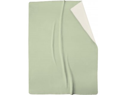 Biederlack Green Mood Mint-Ecru deka 150 x 200 cm