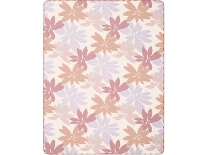 Biederlack Charmed Summer Plumeria Parfait deka 150 x 200 cm