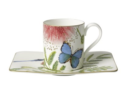 Kávový šálek a podšálek AMAZONIA, zelená, Villeroy & Boch