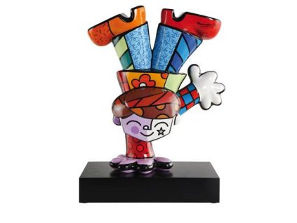 Goebel James Rizzi Dancing Boy Soška  Goebel