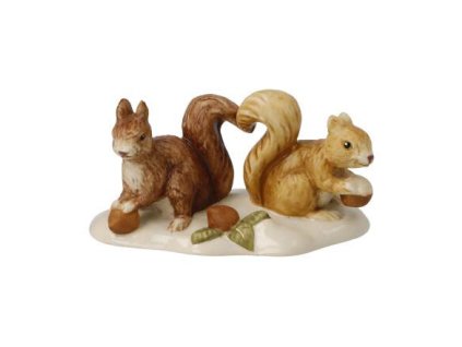 Goebel Veverky shánějící potravu  Goebel