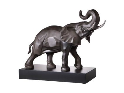 Goebel Éléphant anthracite-platine