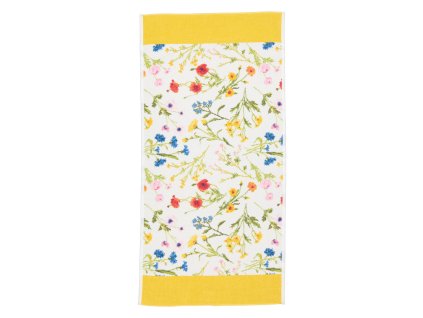 Feiler FLOWER MEADOW ručník 50 x 100 cm yellow