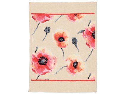 Feiler KLATSCHMOHN ručník 37 x 50 cm seashell - coral