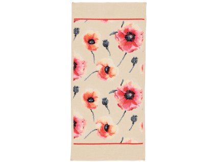 Feiler KLATSCHMOHN ručník 37 x 80 cm seashell - coral